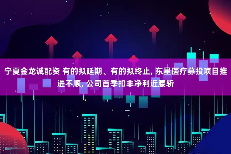 宁夏金龙诚配资 有的拟延期、有的拟终止, 东星医疗募投项目推进不顺, 公司首季扣非净利近腰斩