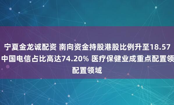 宁夏金龙诚配资 南向资金持股港股比例升至18.57% 中国电信占比高达74.20% 医疗保健业成重点配置领域
